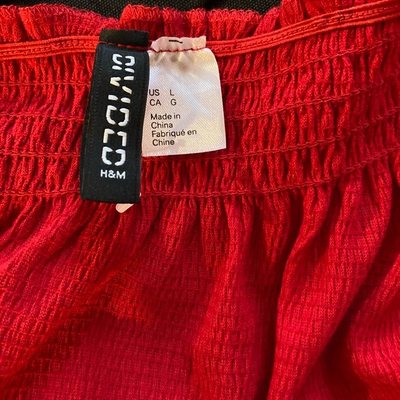 Red crop top - Picture 7 of 7